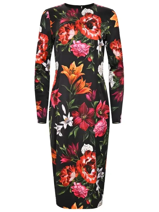Платье шелковое DOLCE & GABBANA