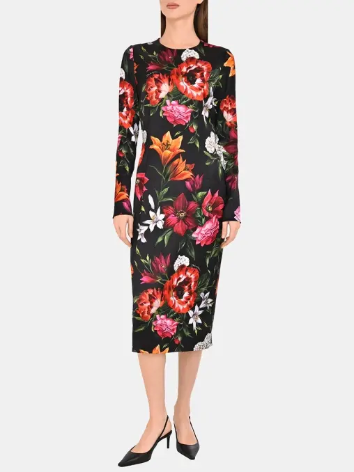 Платье шелковое DOLCE & GABBANA