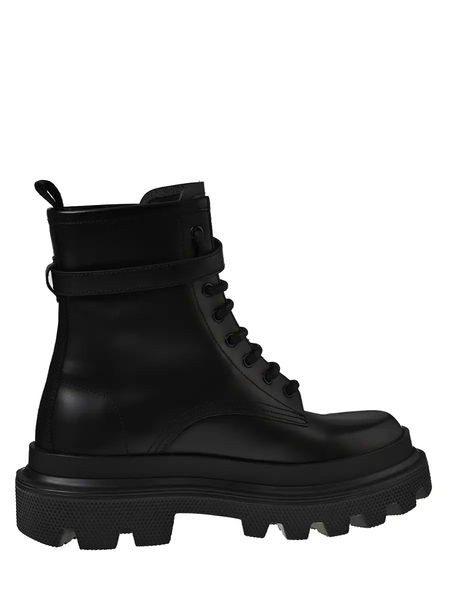 Ботинки кожаные