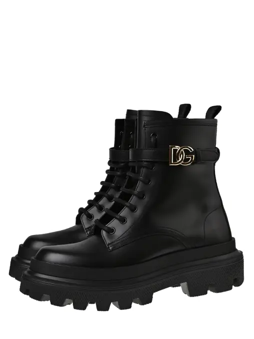 Ботинки кожаные DOLCE & GABBANA