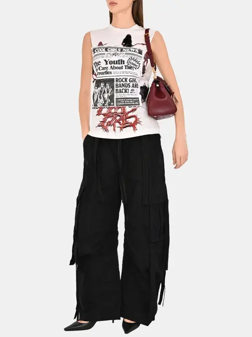 Брюки-карго однотонные DOLCE & GABBANA