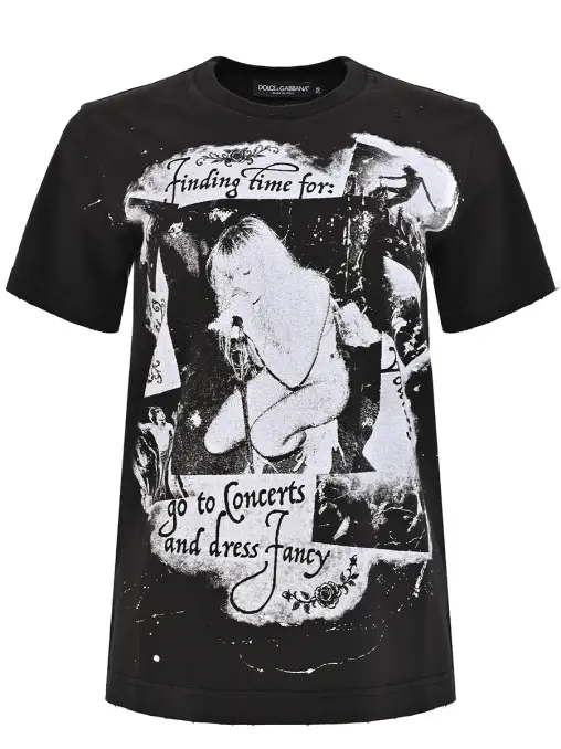 Футболка хлопковая DOLCE & GABBANA