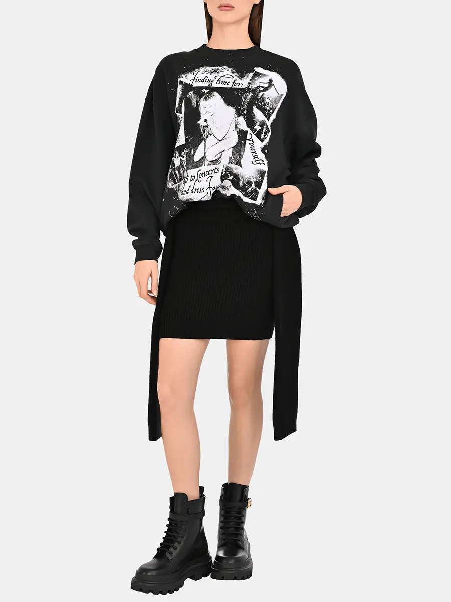 Юбка шерстяная