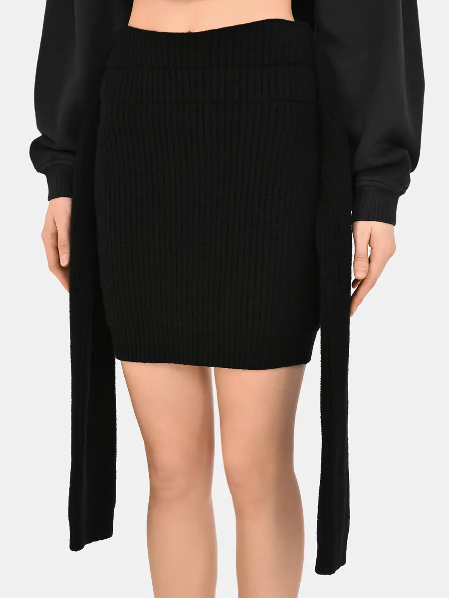 Юбка шерстяная