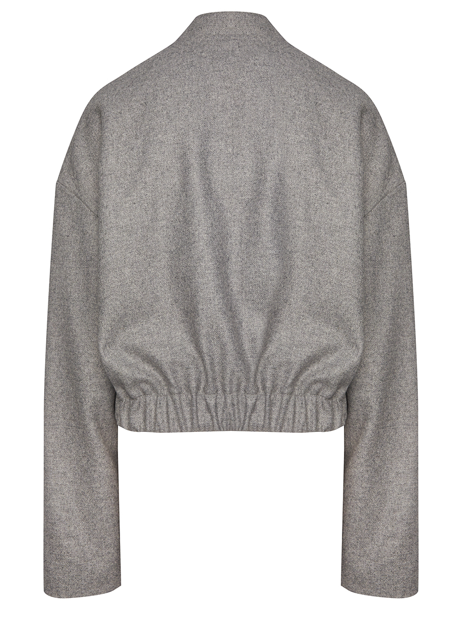 Бомбер шерстяной