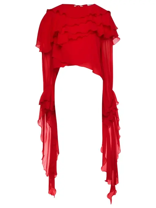 Блуза шелковая YULIA SKALATSKAYA