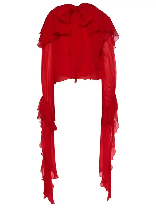 Блуза шелковая YULIA SKALATSKAYA