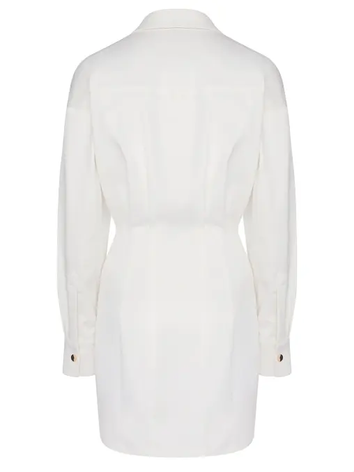 Платье-рубашка хлопковое YULIA SKALATSKAYA