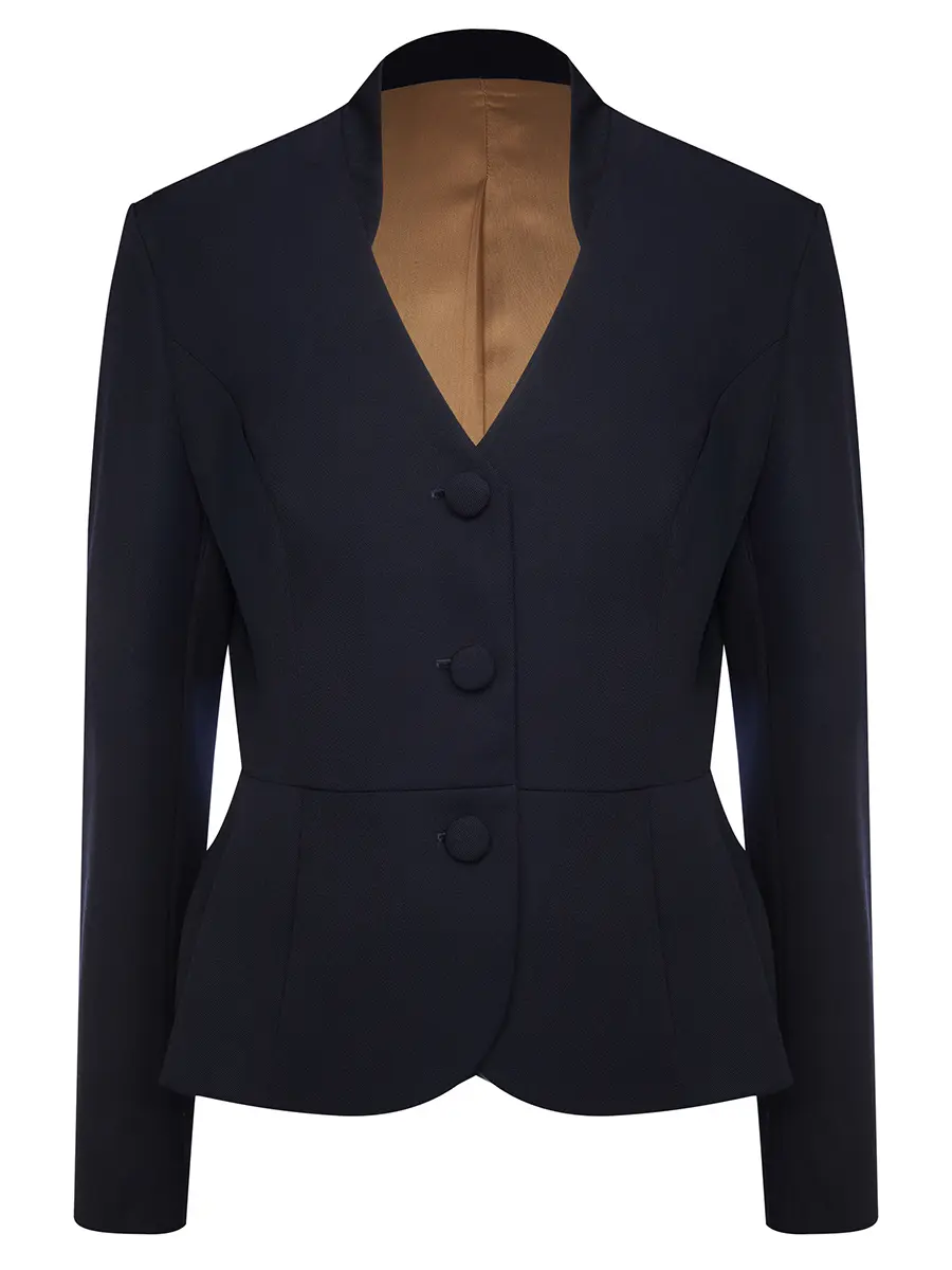 Жакет шерстяной