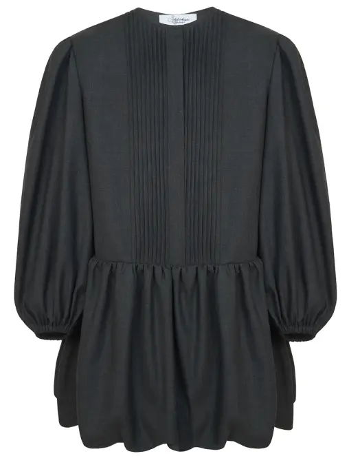 Платье-баллон шерстяное YULIA SKALATSKAYA