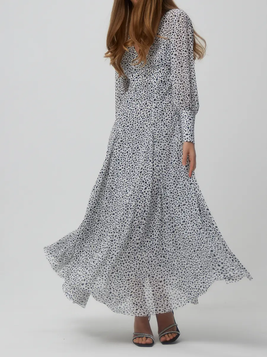 Платье шифоновое