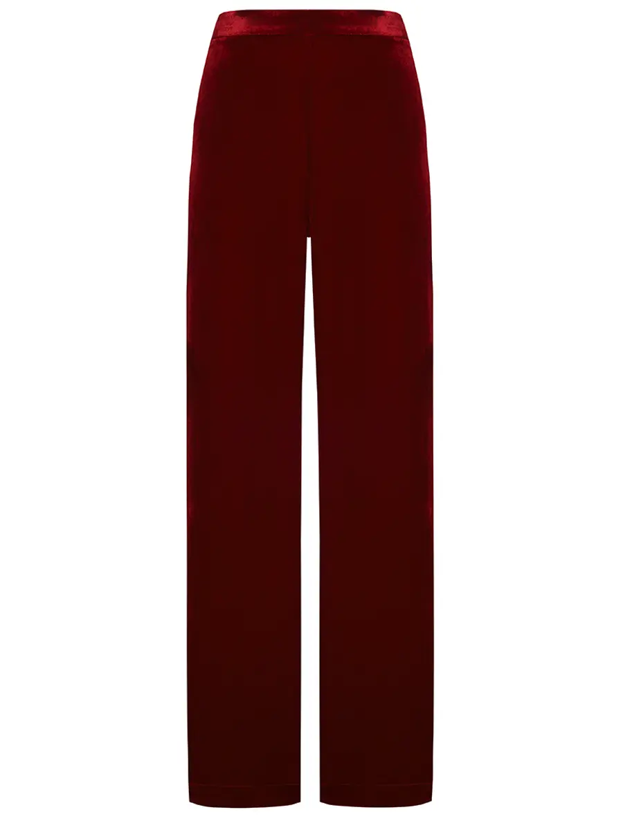 Брюки бархатные
