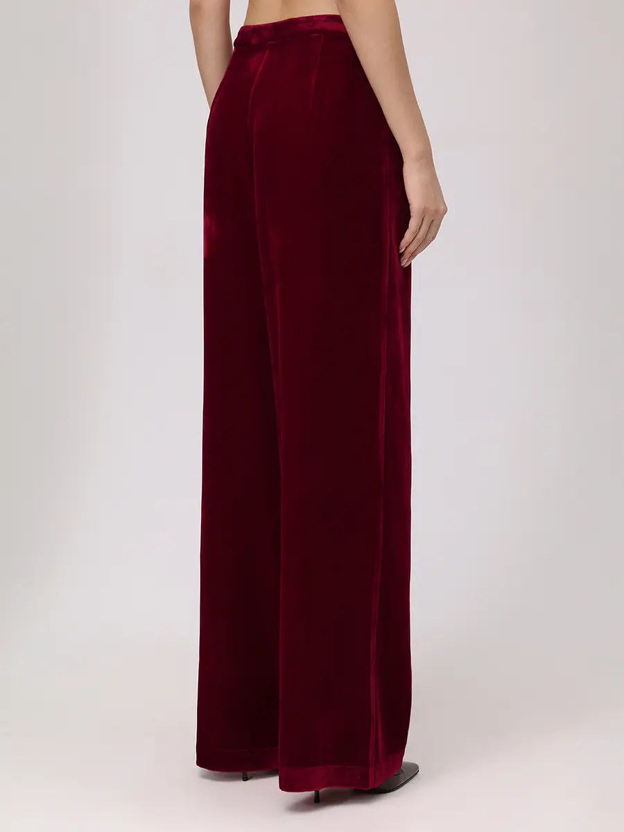 Брюки бархатные