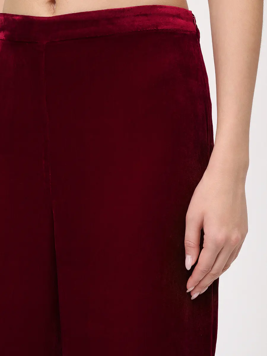 Брюки бархатные