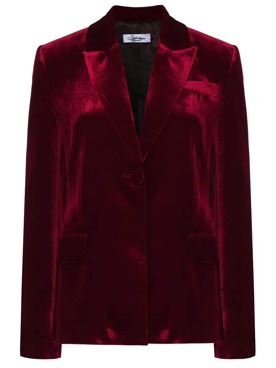 Пиджак бархатный