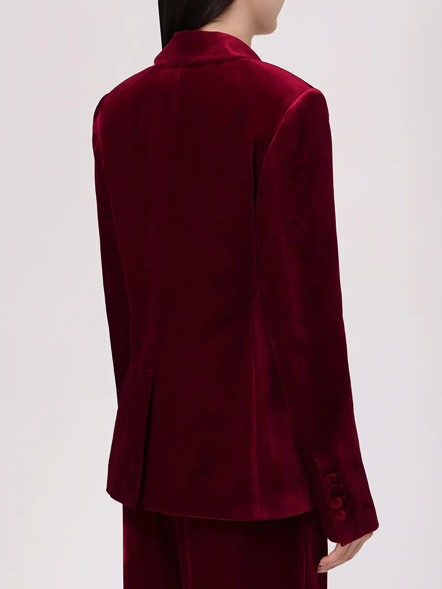 Пиджак бархатный