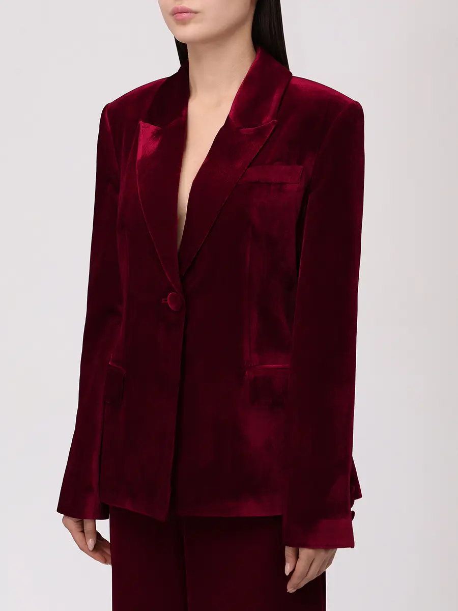 Пиджак бархатный