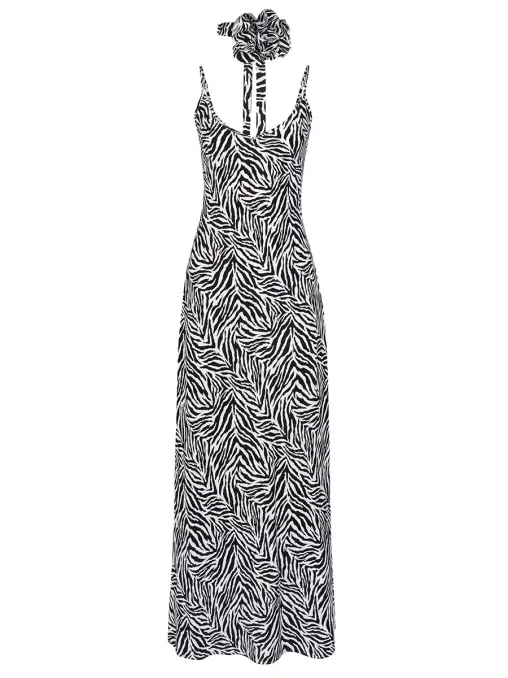 Платье с принтом YULIA SKALATSKAYA