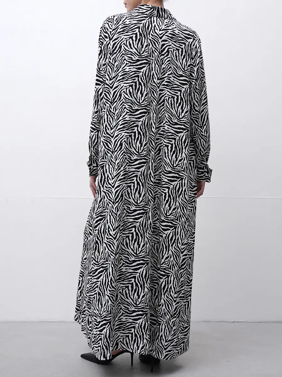 Платье с принтом