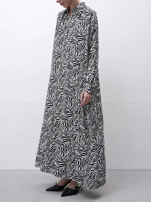 Платье с принтом YULIA SKALATSKAYA