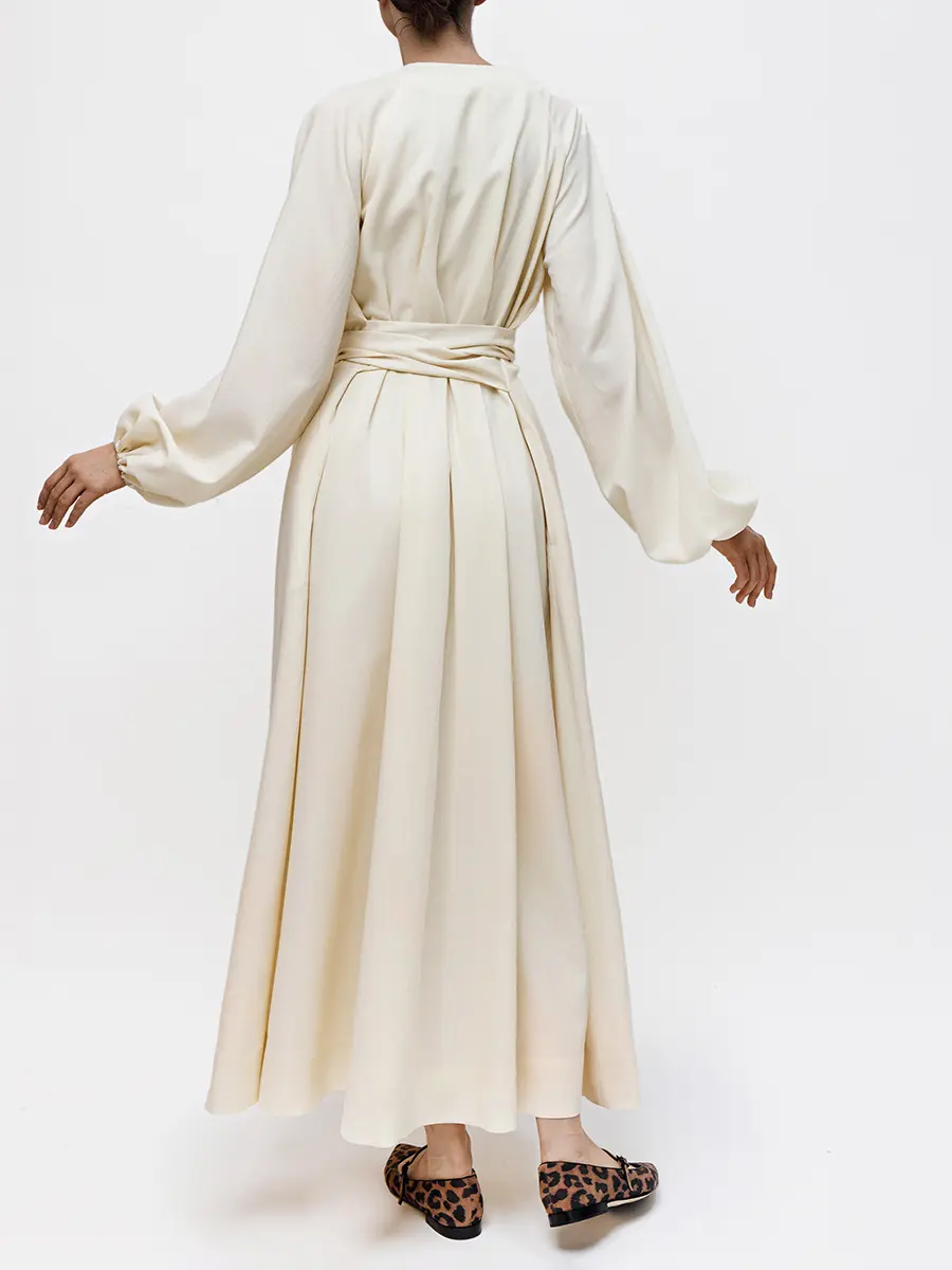 Платье шерстяное