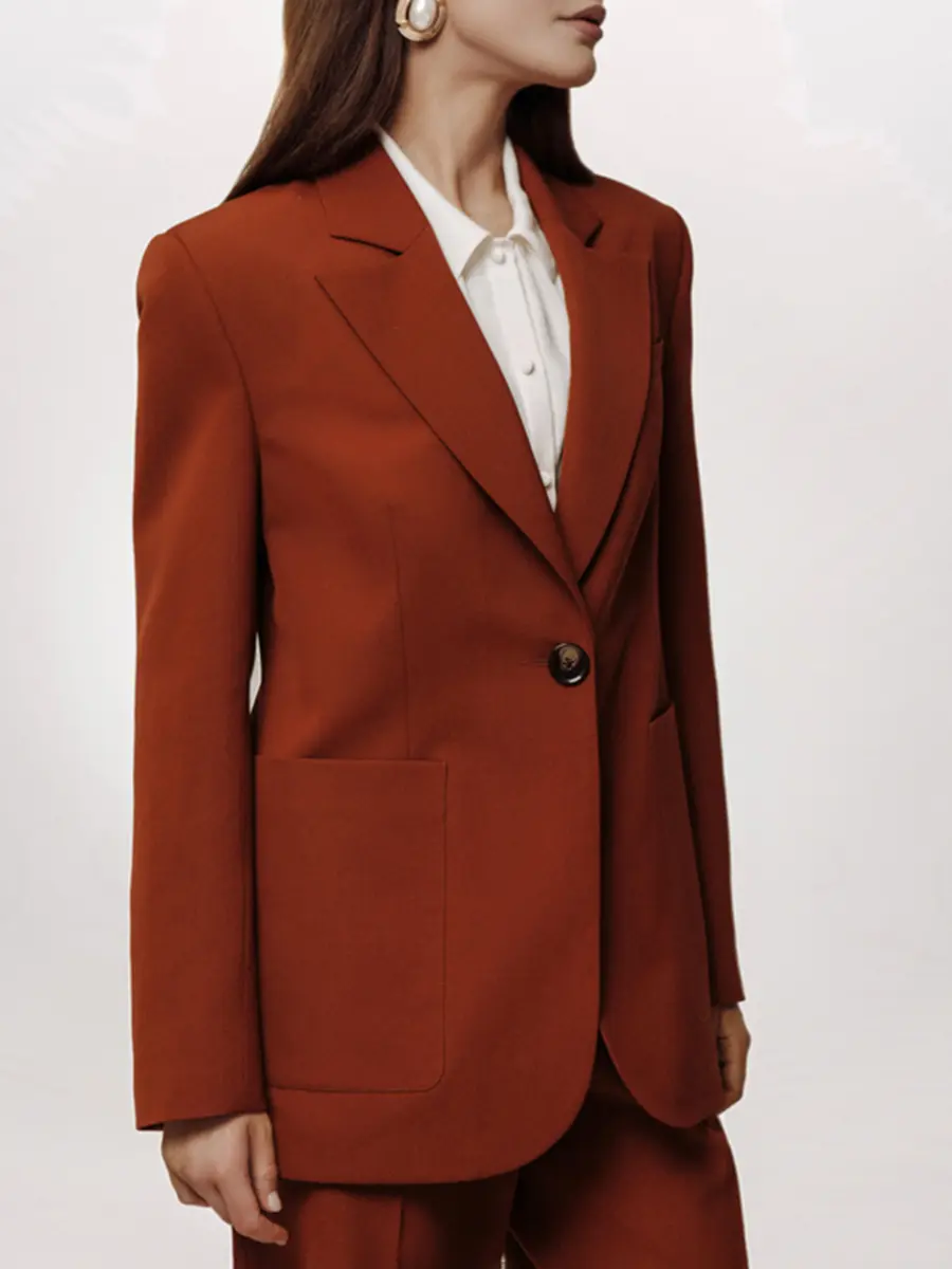 Пиджак шерстяной