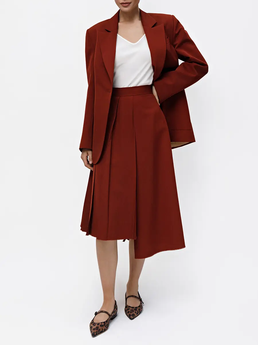 Пиджак шерстяной