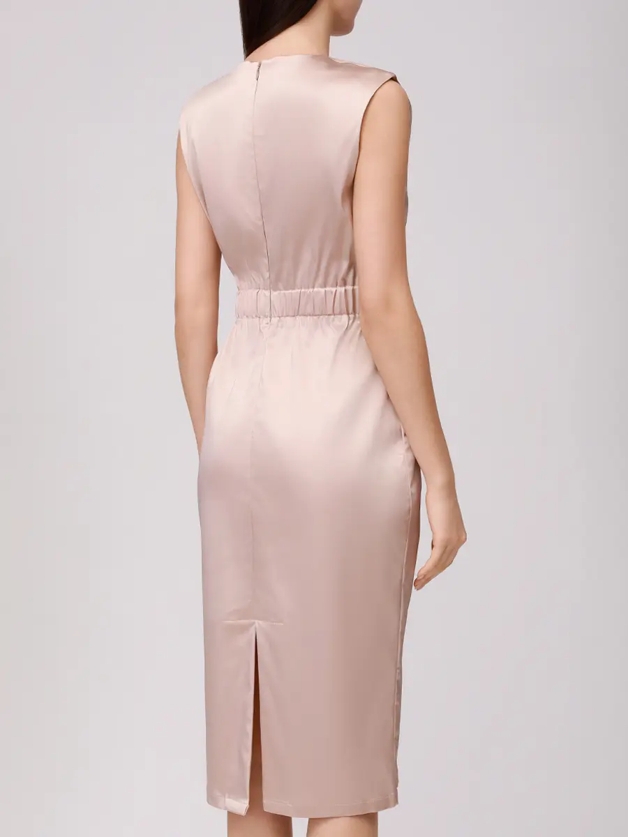 Платье шелковое