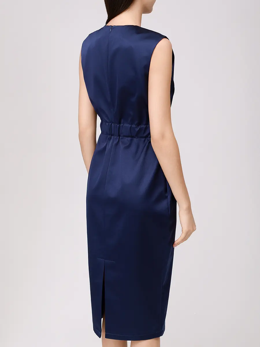 Платье шелковое