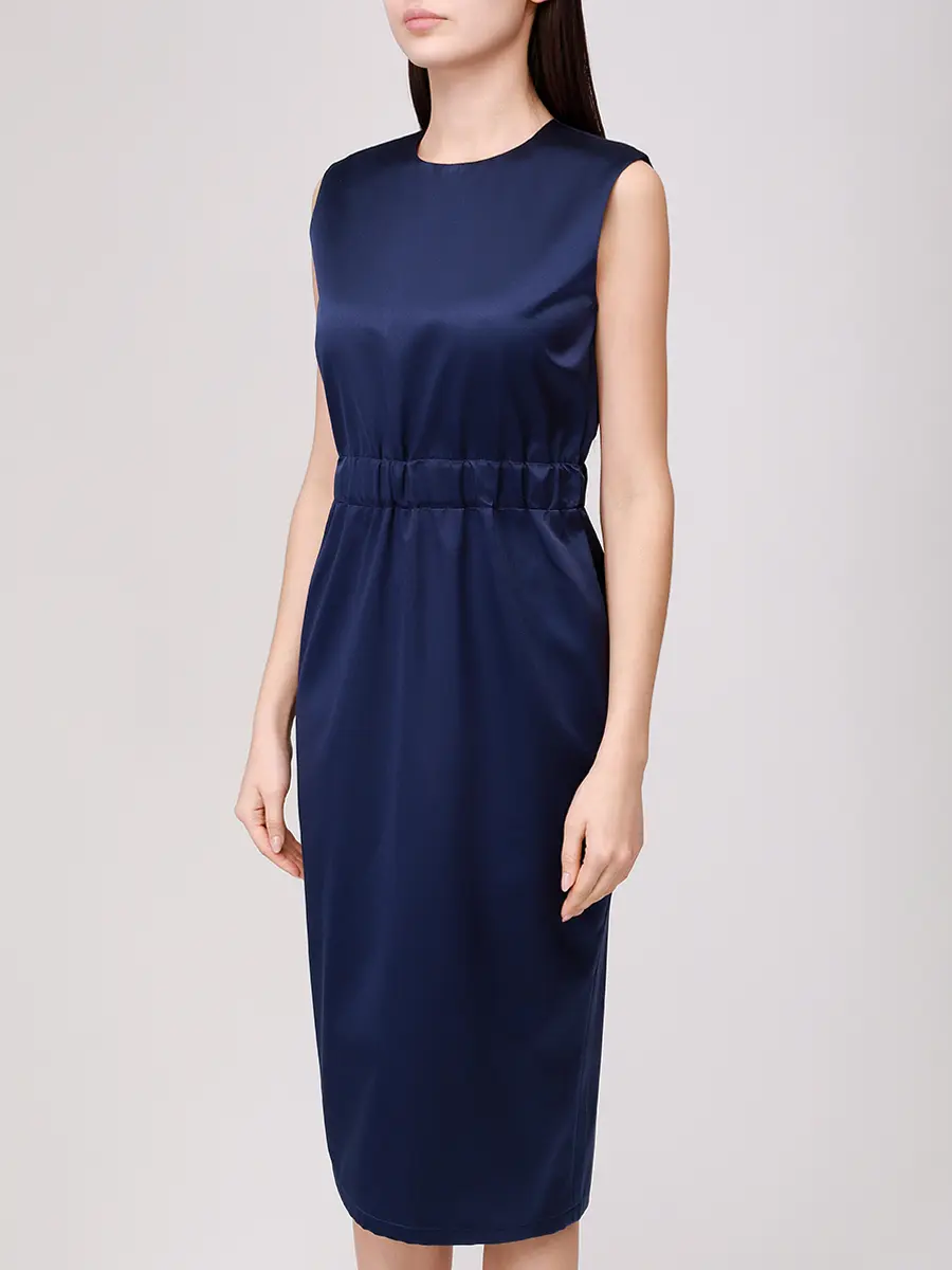 Платье шелковое