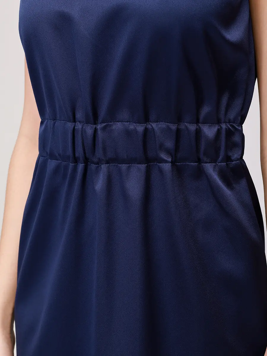 Платье шелковое