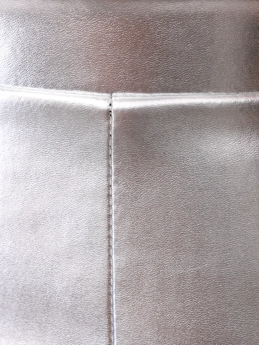 Юбка из экокожи