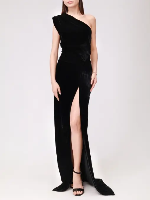 Платье бархатное PHATEMM