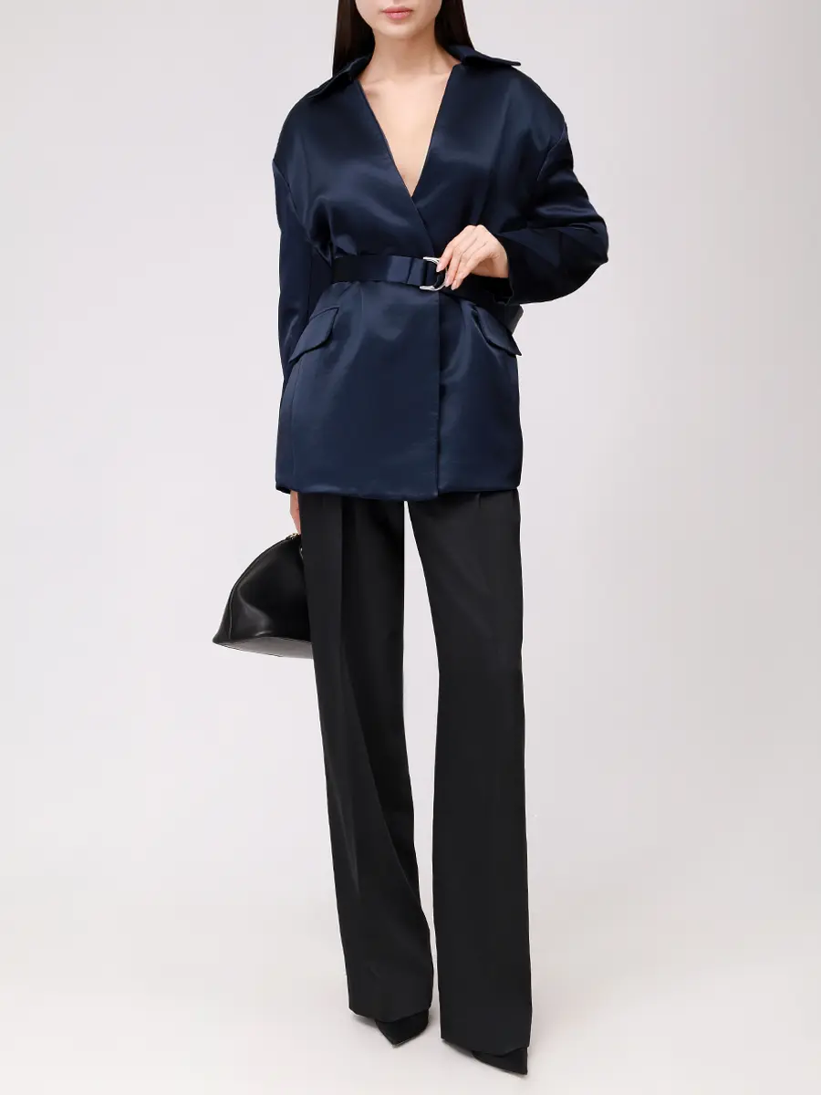 Жакет однотонный