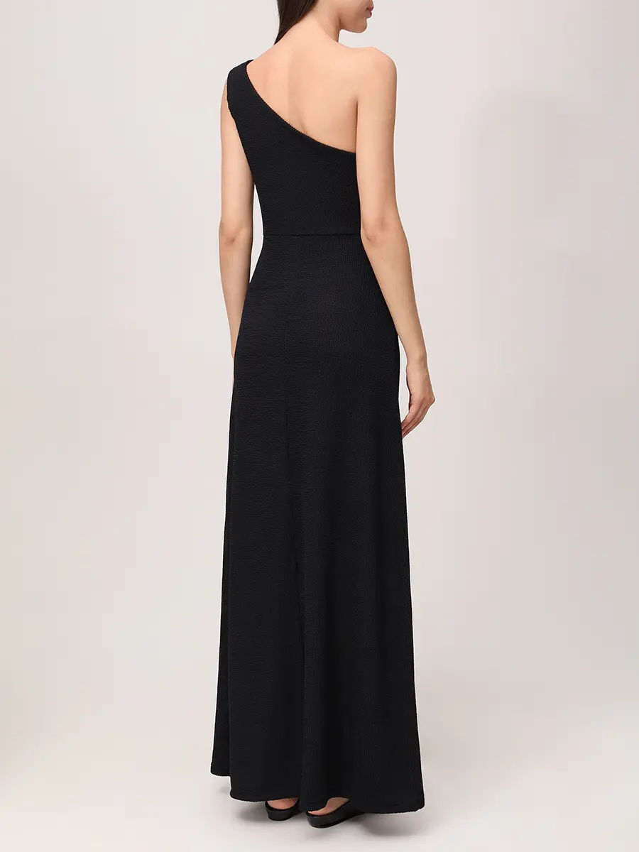 Платье однотонное