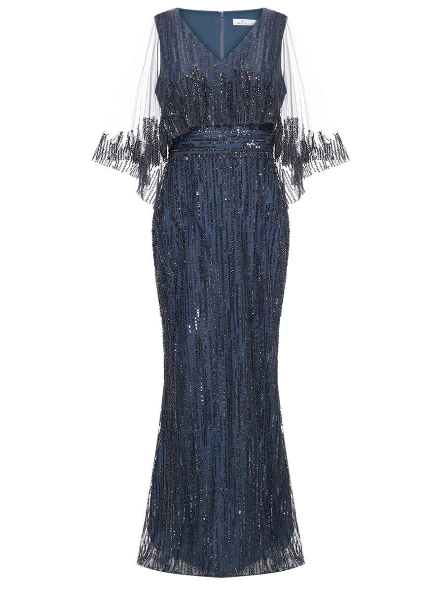 Платье с пайетками