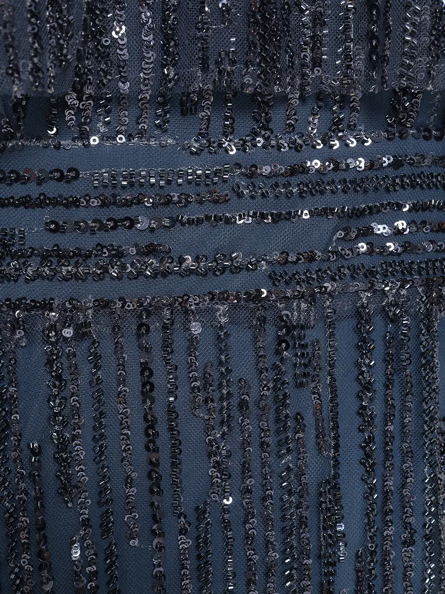 Платье с пайетками