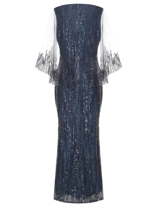 Платье с пайетками EMILIA DELL'ORO