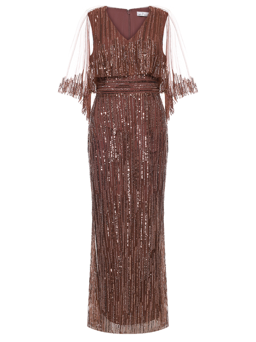 Платье с пайетками