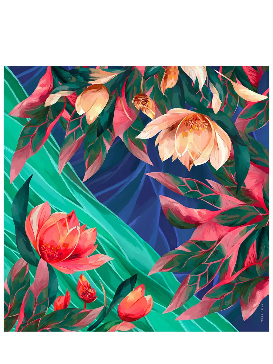 Платок шелковый