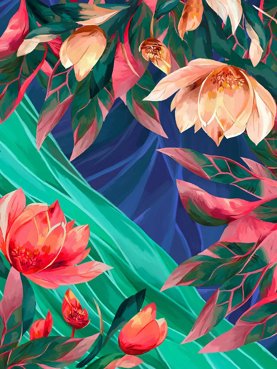 Платок шелковый