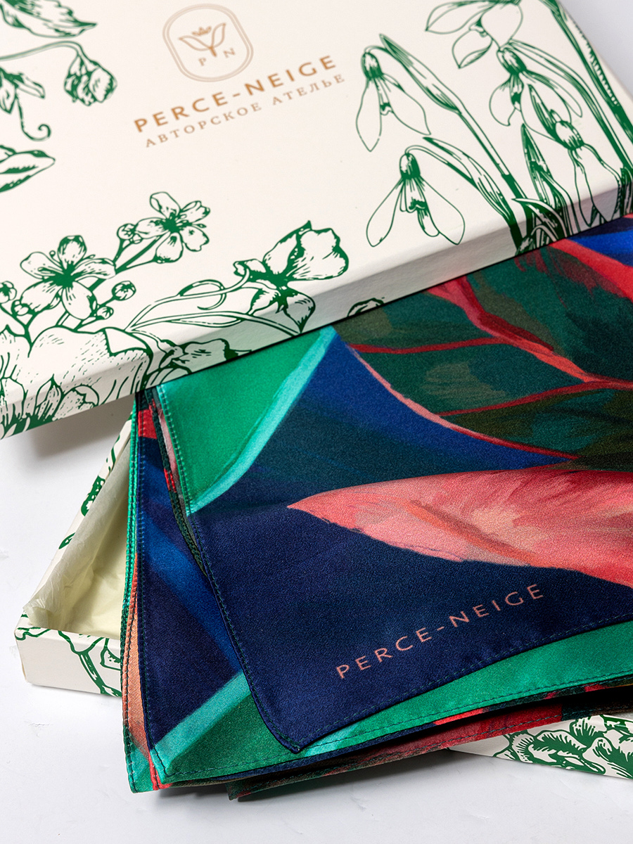 Платок шелковый