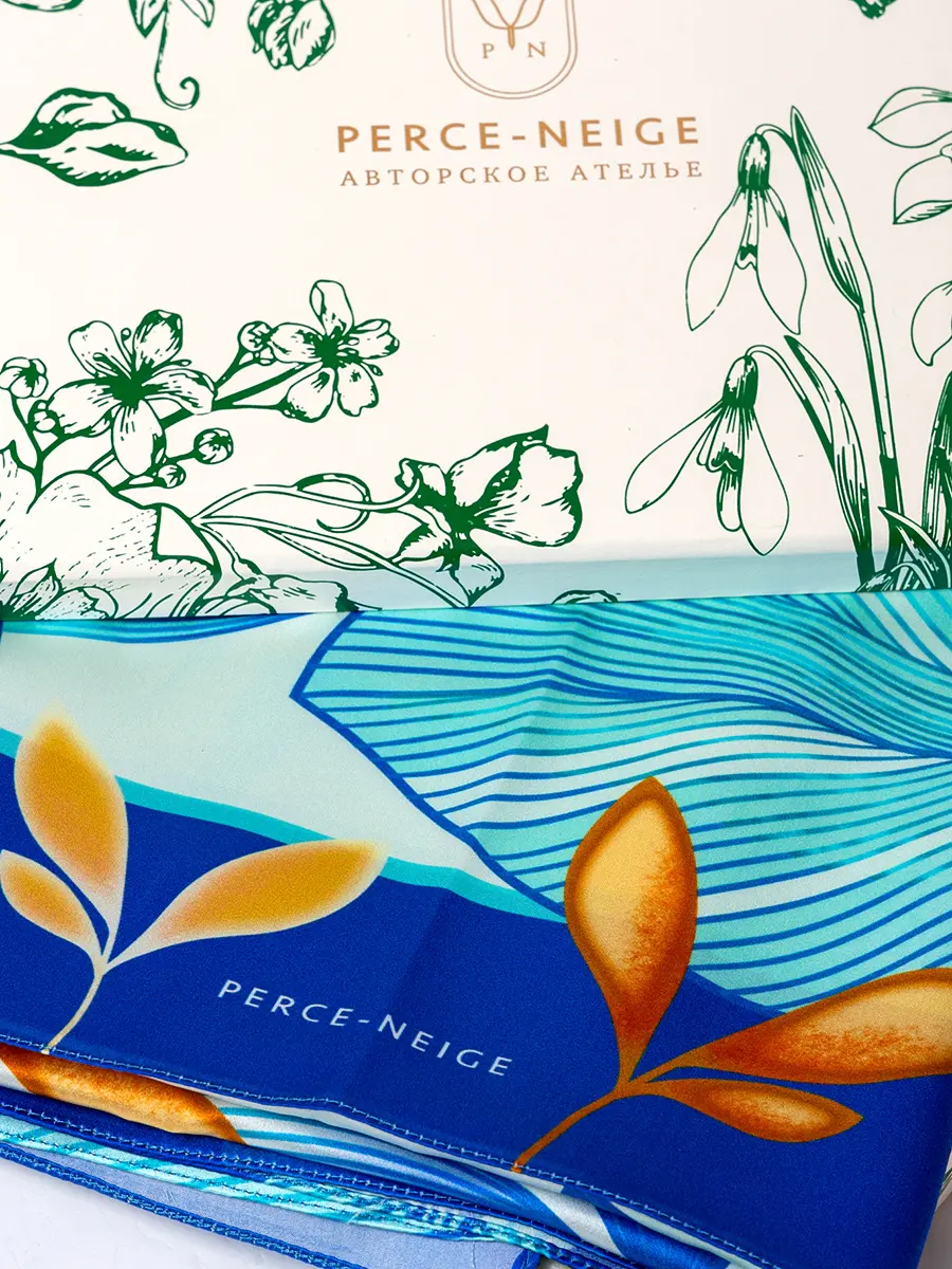 Платок шелковый