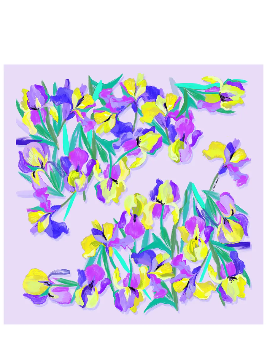 Платок шелковый