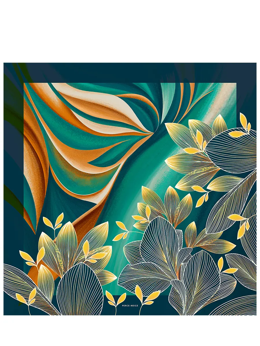 Платок шелковый