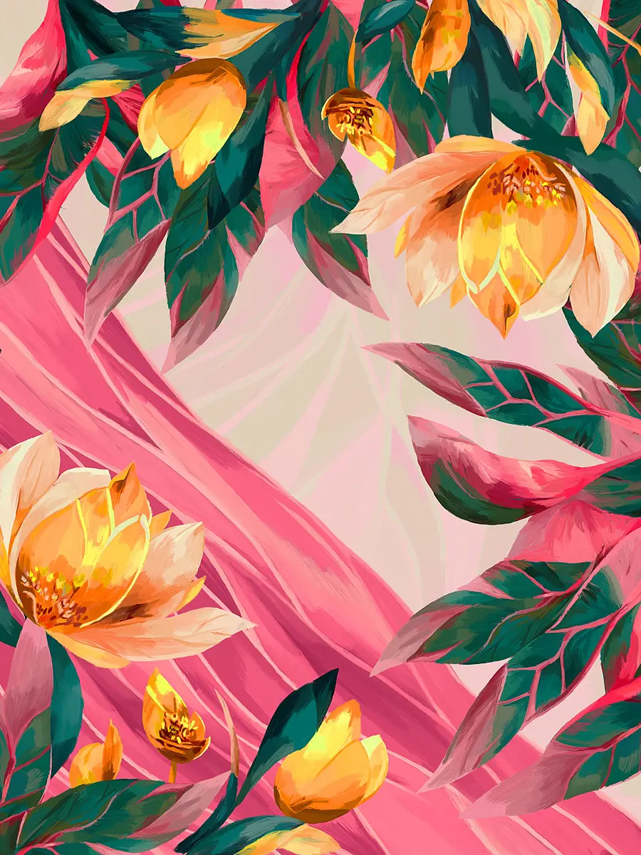 Платок шелковый