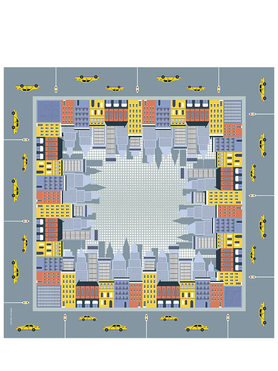 Платок шелковый