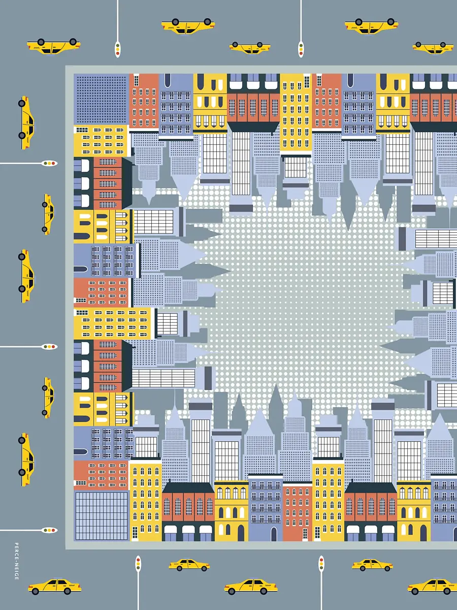 Платок шелковый