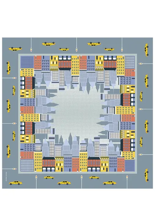 Платок шелковый PERCE-NEIGE