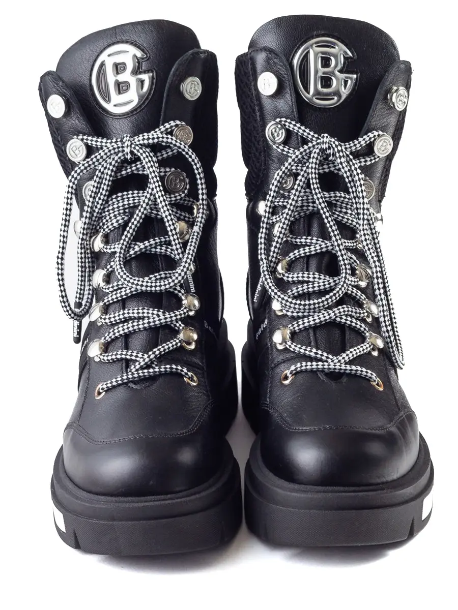 Ботинки комбинированные